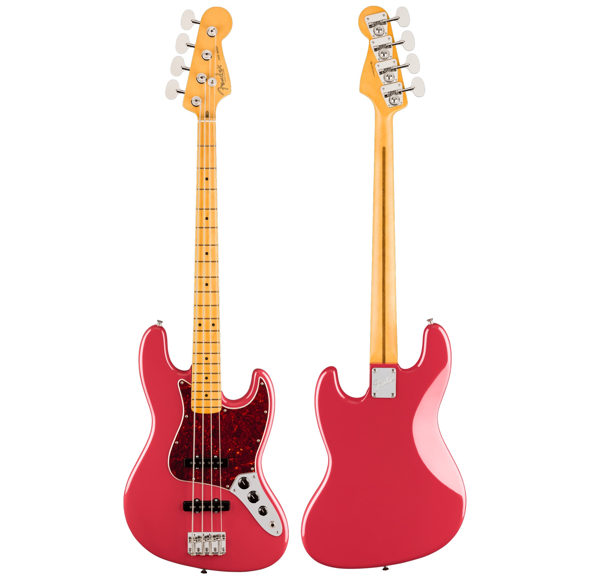 Fender American Professional Classic Jazz Bass - Faded Dakota Red