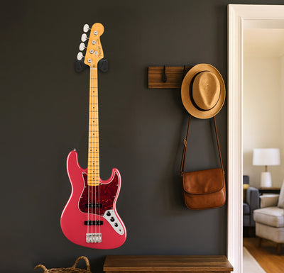 Fender American Professional Classic Jazz Bass - Faded Dakota Red w/ Cleaning Kit