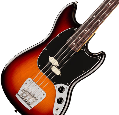 Fender American Professional Classic Mustang Bass - 3-Color Sunburst w/ Cleaning Kit