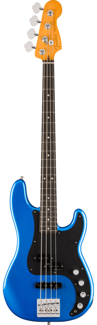 Fender American Ultra II Precision Bass - Noble Blue w/ Guitar Cleaning Kit