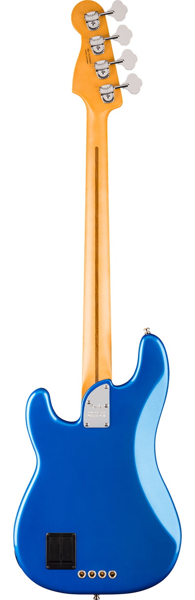 Fender American Ultra II Precision Bass - Noble Blue w/ Guitar Cleaning Kit