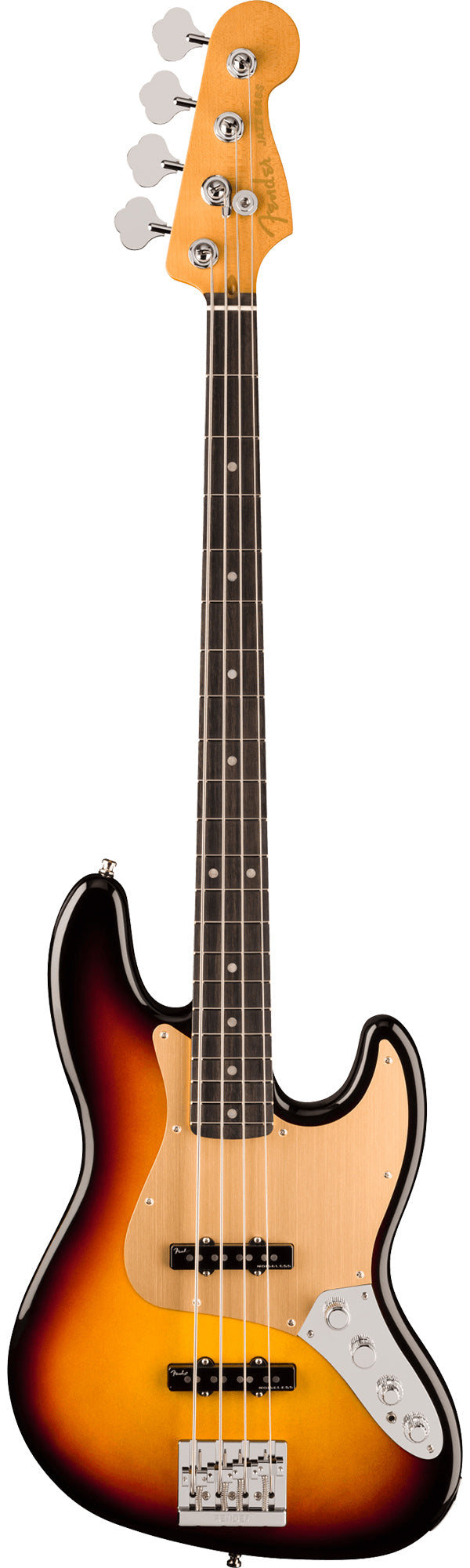 Fender American Ultra II Jazz Bass - Ultraburst w/ Guitar Cleaning Kit