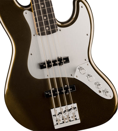Fender American Ultra II Jazz Bass - Texas Tea w/ Guitar Cleaning Kit