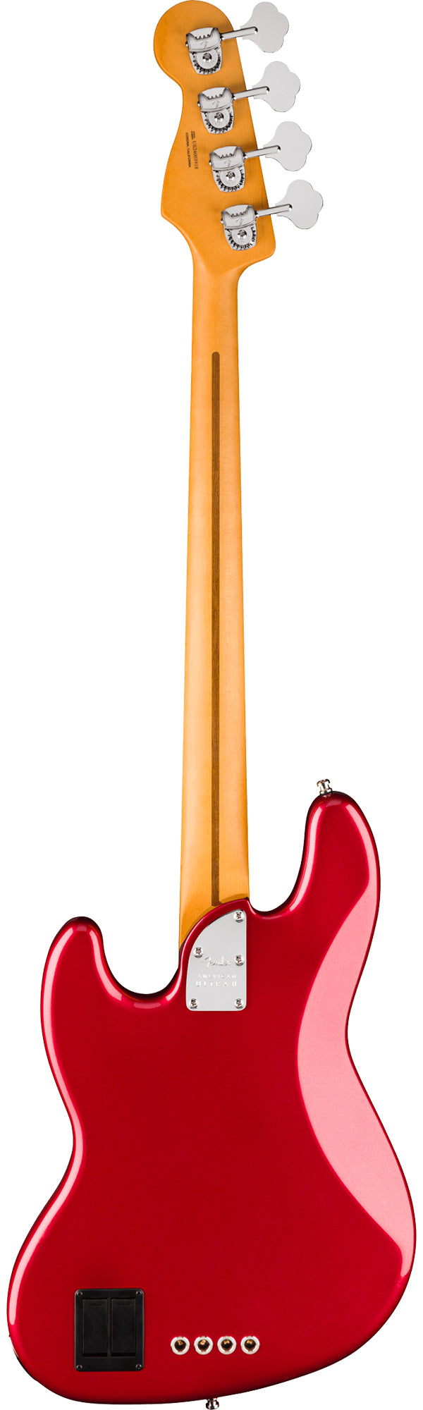 Fender American Ultra II Jazz Bass - Sinister Red w/ Guitar Cleaning Kit