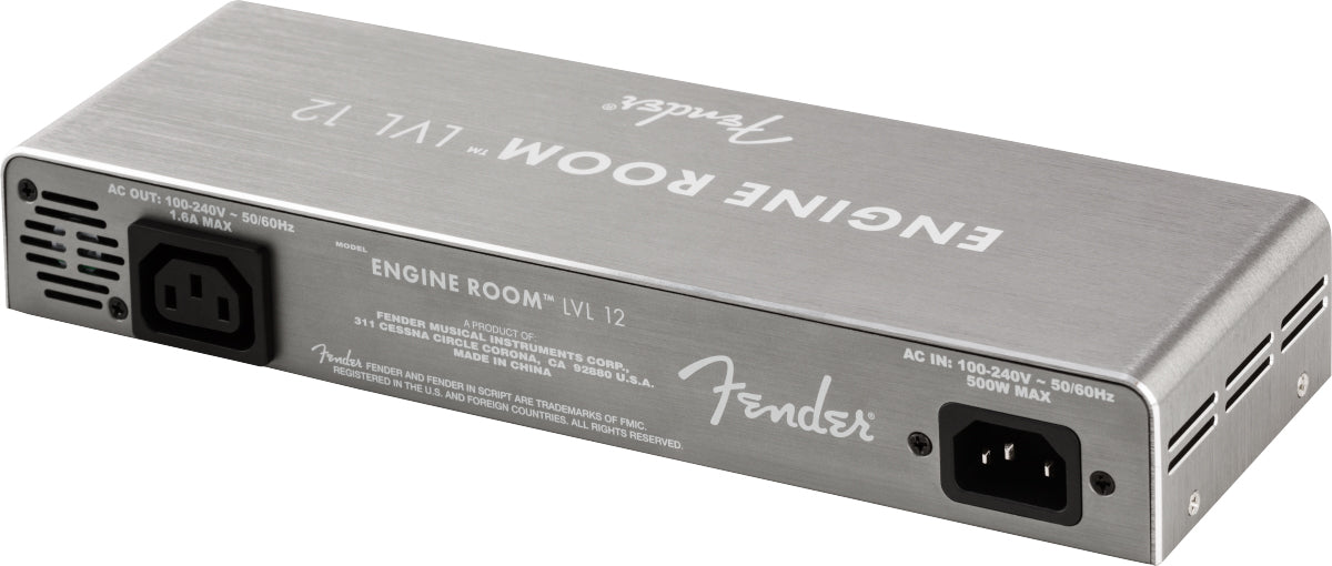 Fender Engine Room LVL12 Power Supply w/ Instrument Cable