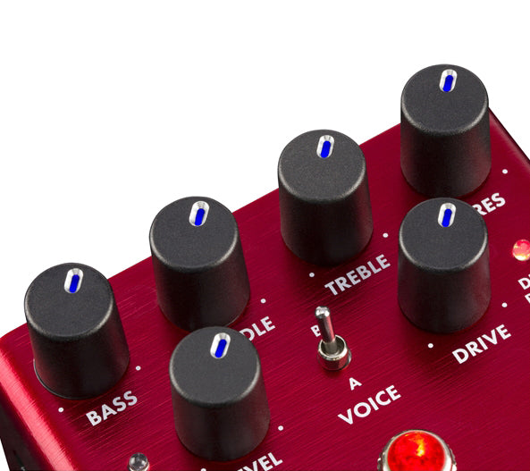 Fender Santa Ana Overdrive Pedal w/ Power Supply