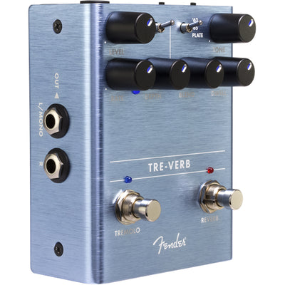 Fender Tre-Verb Digital Reverb-Tremolo Pedal w/ Power Supply