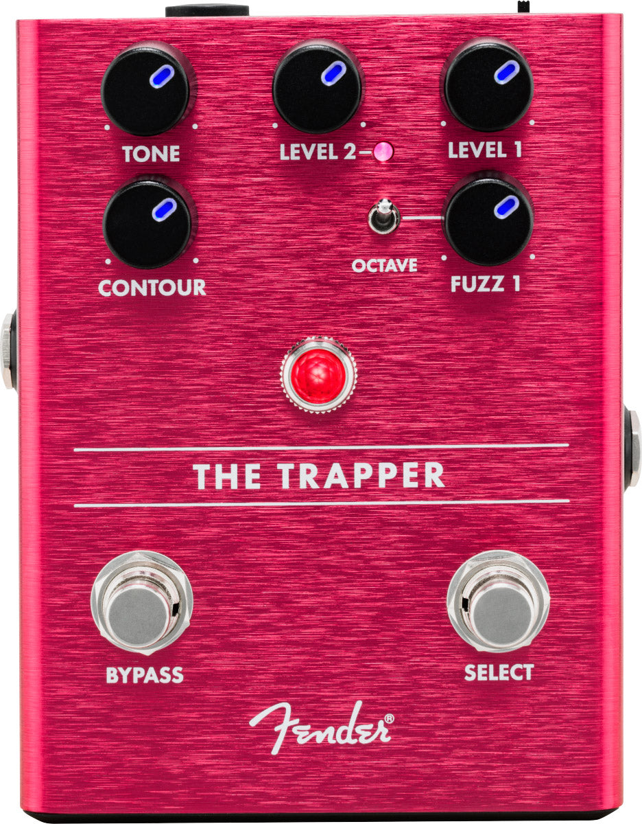 Fender The Trapper Dual Fuzz Pedal w/ Power Supply