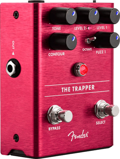 Fender The Trapper Dual Fuzz Pedal w/ Instrument Cable