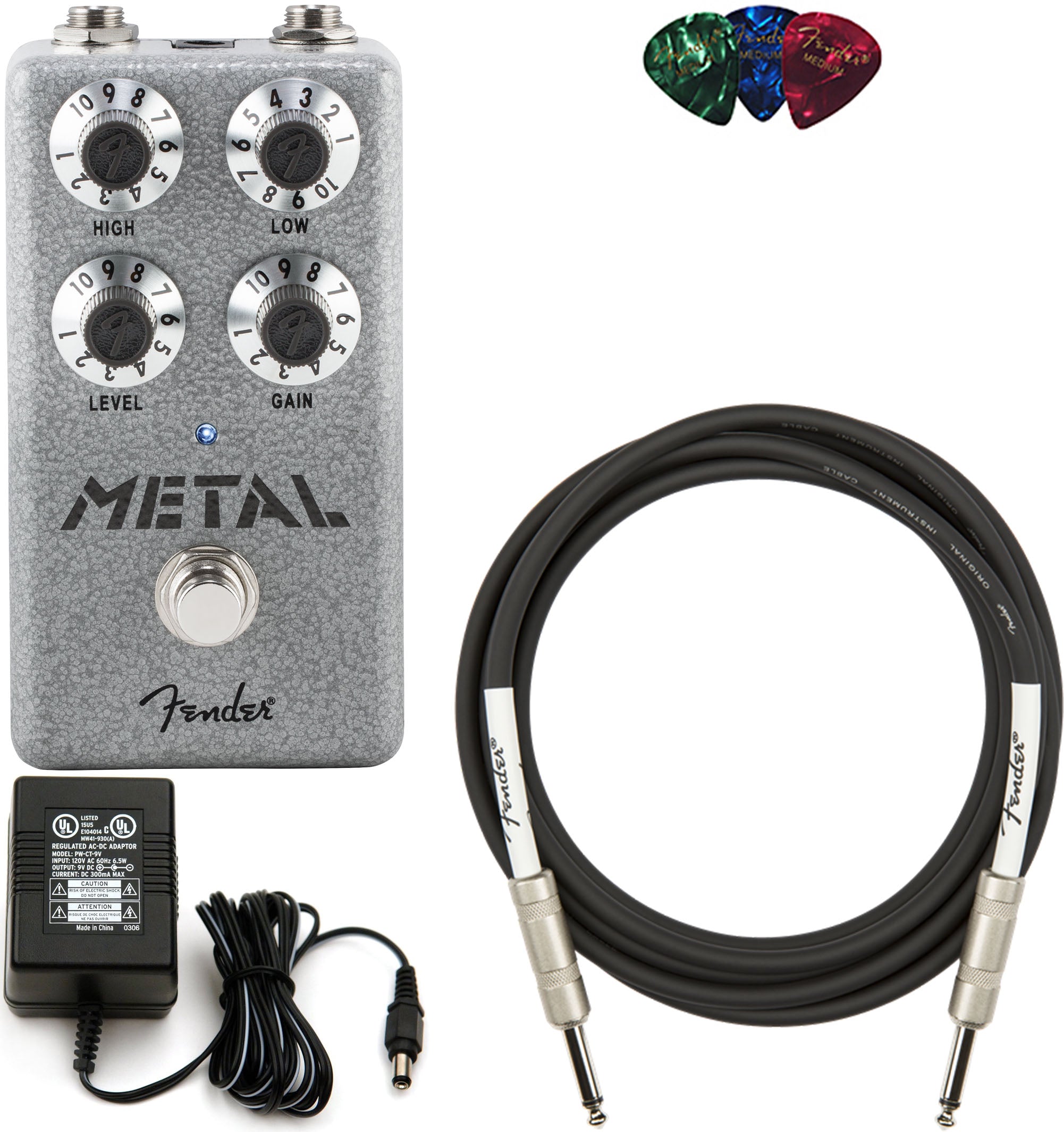 Fender Hammertone Metal w/ Power Supply