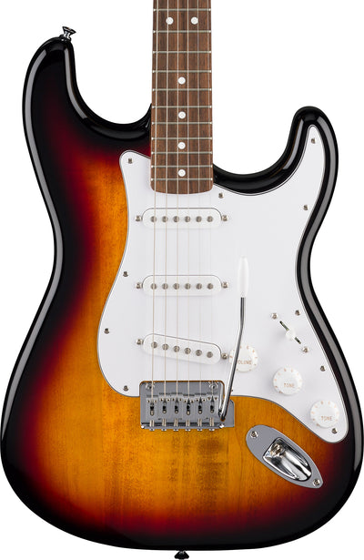 Fender Standard Stratocaster - 3-Color Sunburst w/ Guitar Cleaning Kit