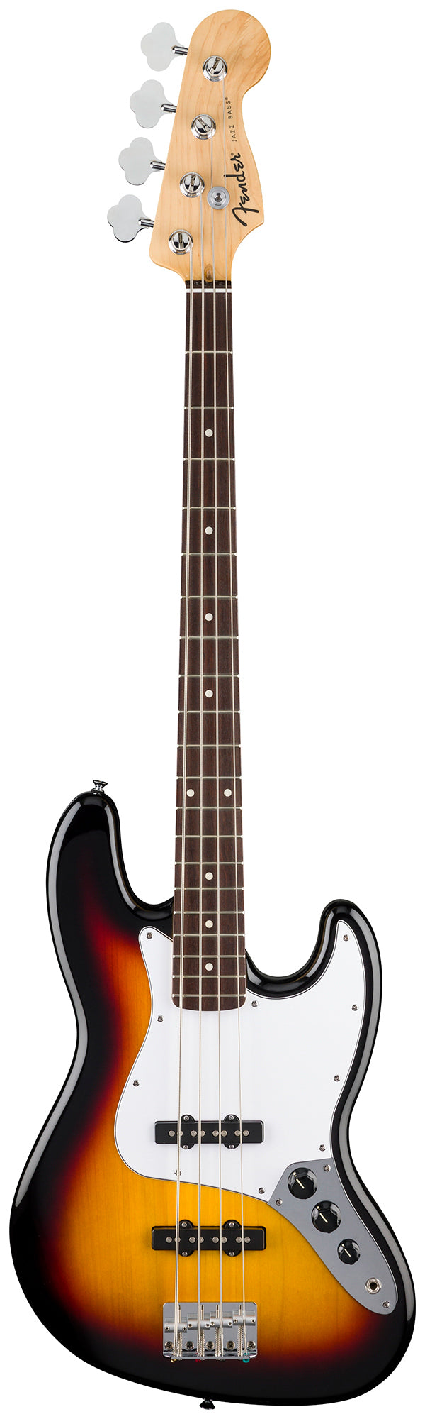 Fender Standard Jazz Bass - 3-Color Sunburst w/ Guitar Cleaning Kit