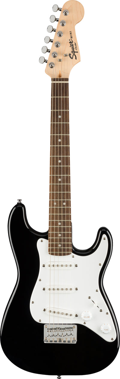 Fender Squier 3/4-Size Kids Mini Strat Electric Guitar - Black