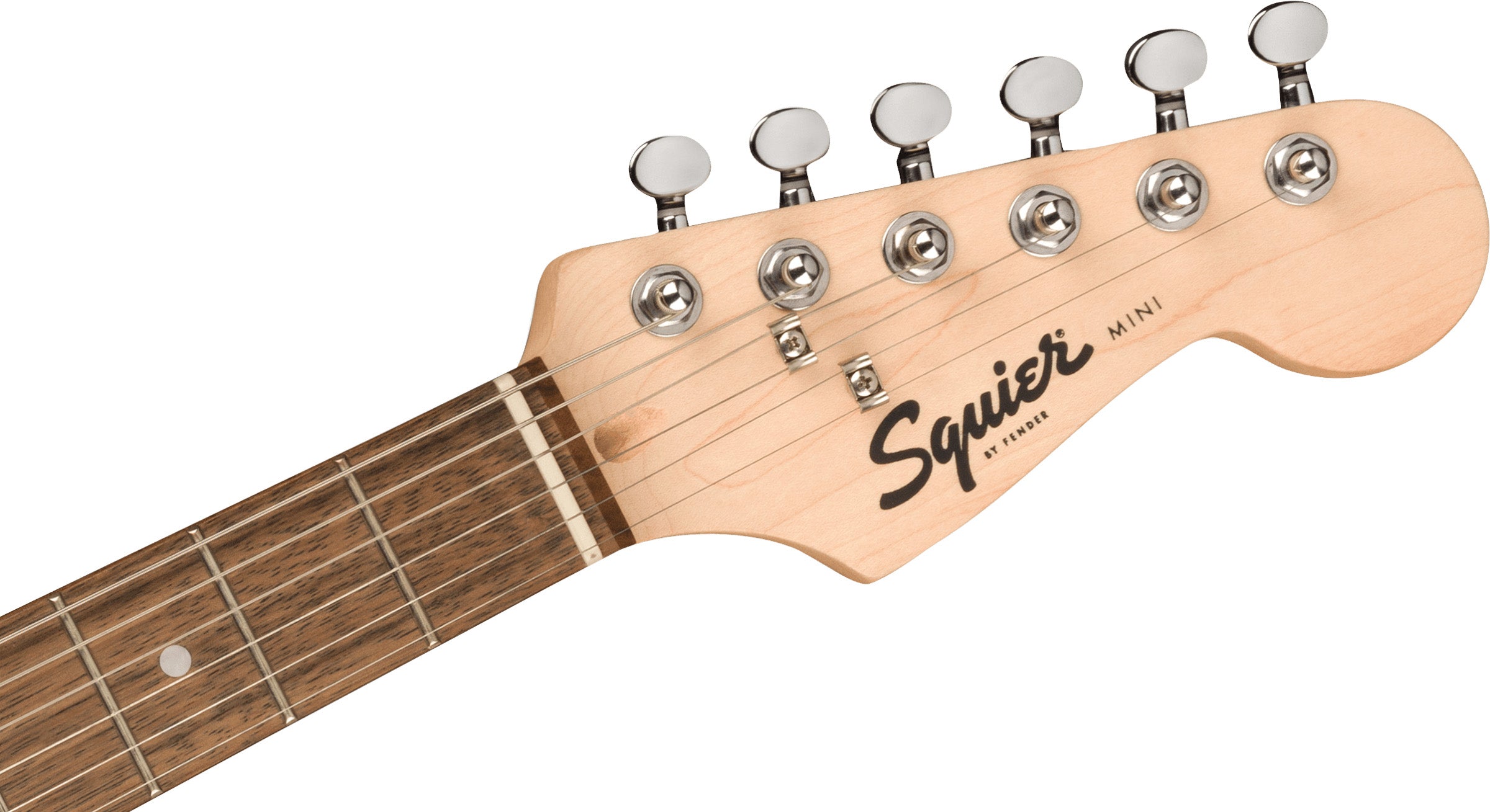 Fender Squier 3/4-Size Kids Mini Strat Electric Guitar - Shell Pink w/ Cable