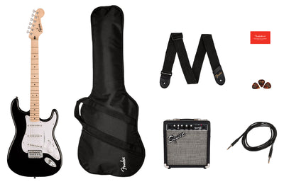 Fender Squier Sonic Stratocaster Pack - Black