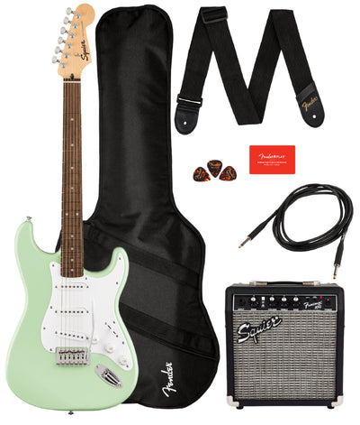 Fender Squier Sonic Stratocaster Pack - Surf Green