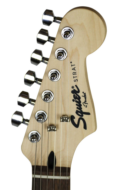 Fender Squier Short Scale 24-Inch Strat Pack - Transparent Red
