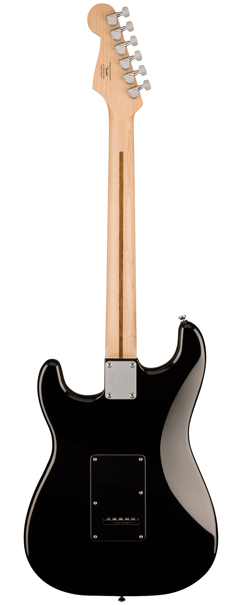 Fender Squier Sonic Stratocaster, Black Pickguard - Black