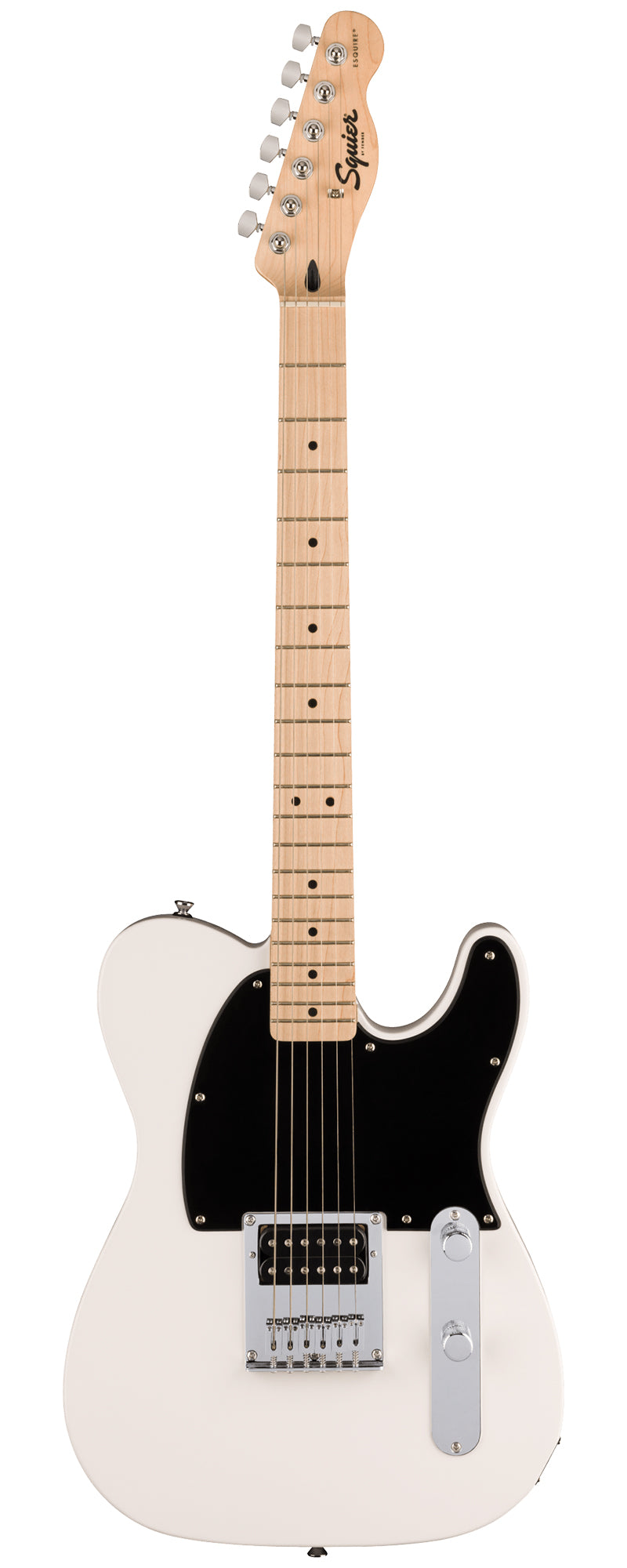 Fender Squier Sonic Esquire H Electric Guitar - Arctic White w/ Tuner