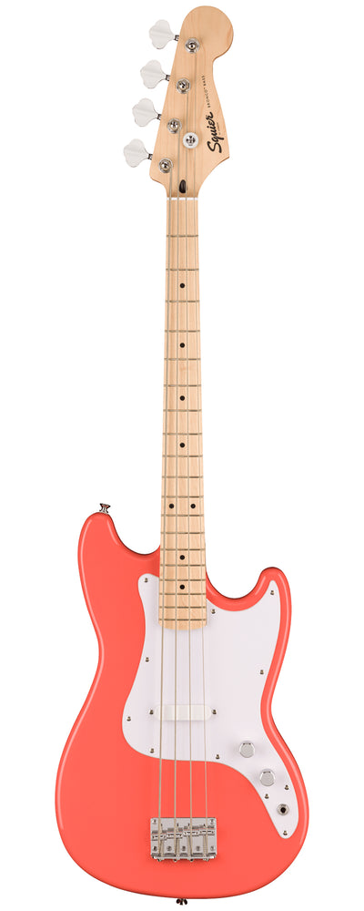 Fender Squier Sonic Bronco Bass - Tahitian Coral w/ Tuner