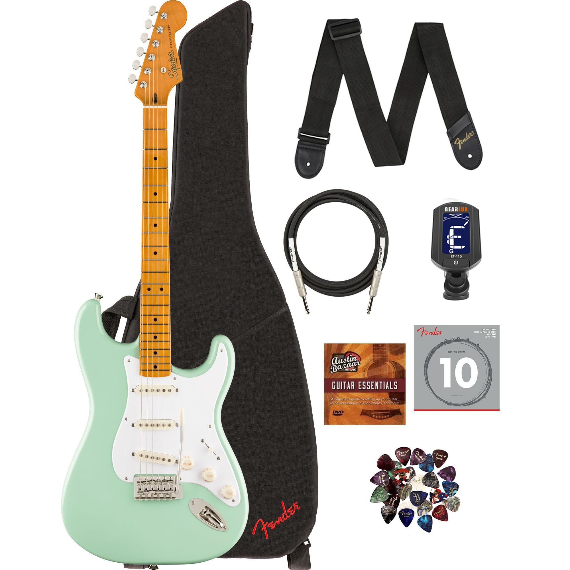 Fender Squier Classic Vibe '50s Stratocaster - Surf Green w/ Gig