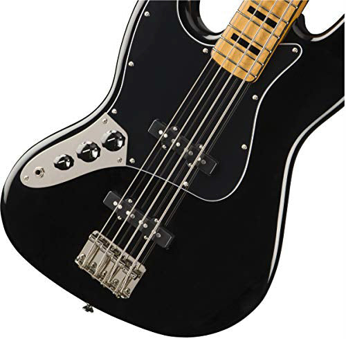 Fender Squier Classic Vibe '70s Jazz Bass, Left Handed - Black