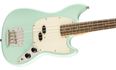 Fender Squier Classic Vibe '60s Mustang Bass - Surf Green w/ Instrument Cable