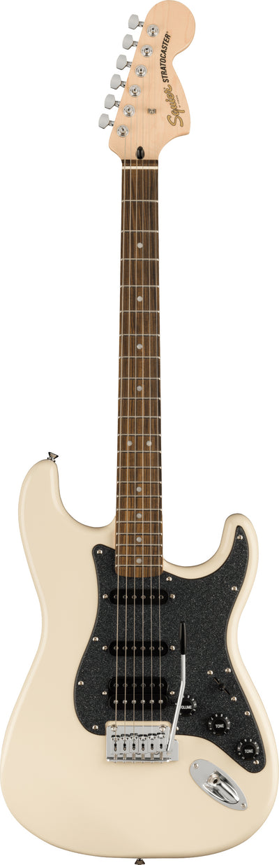 Fender Squier Affinity Stratocaster HSS - Olympic White w/ Gig Bag