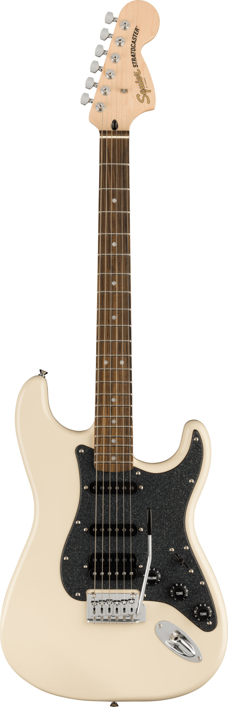 Fender Squier Affinity Stratocaster HSS - Olympic White w/ Gig Bag