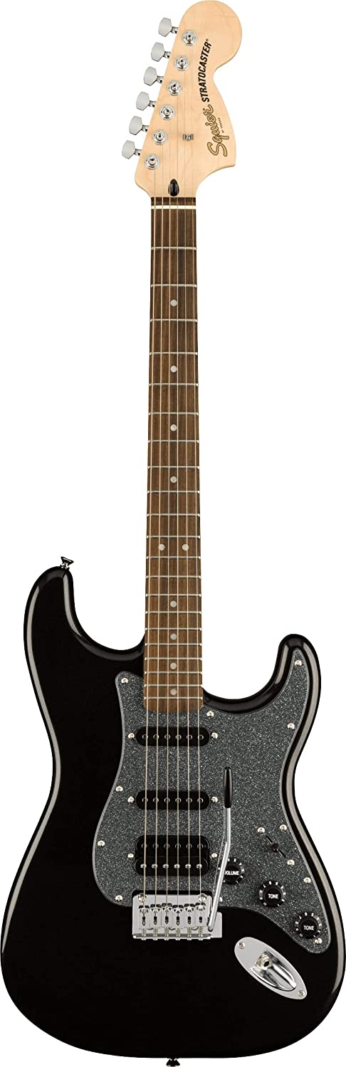 Fender Squier Affinity Stratocaster HSS - Metallic Black – Austin