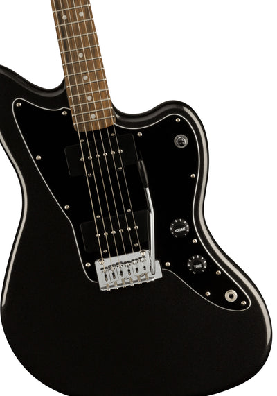 Fender Squier Affinity Jazzmaster - Metallic Black w/ Frontman 10G Amplifier