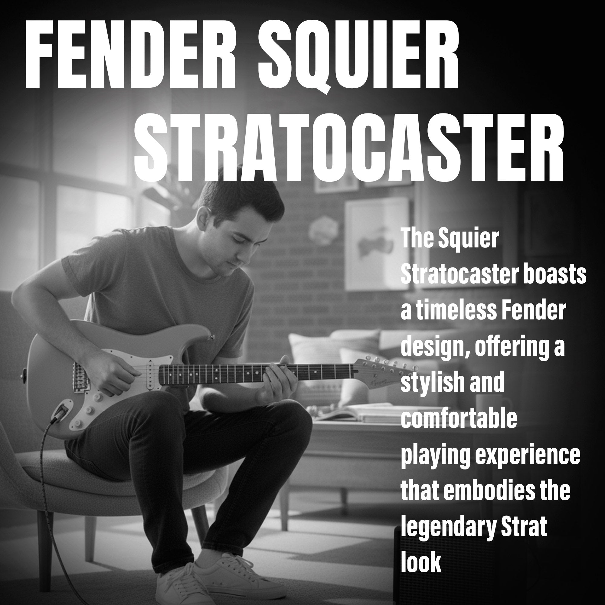 Fender Squier Stratocaster - Daphne Blue
