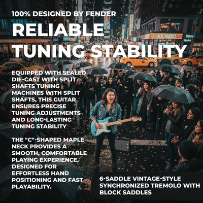 Fender Squier Stratocaster - Daphne Blue