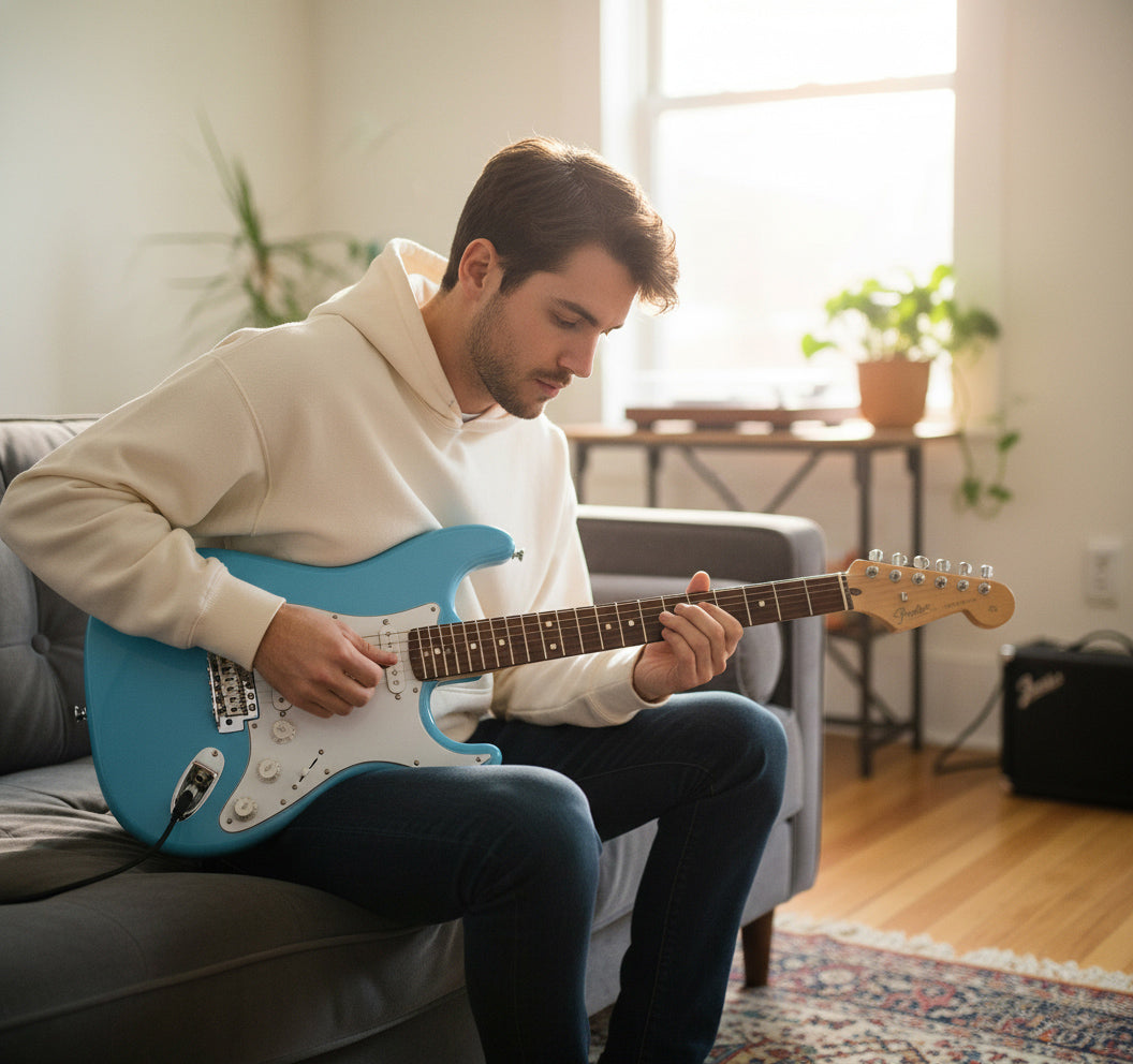 Fender Squier Stratocaster - Daphne Blue