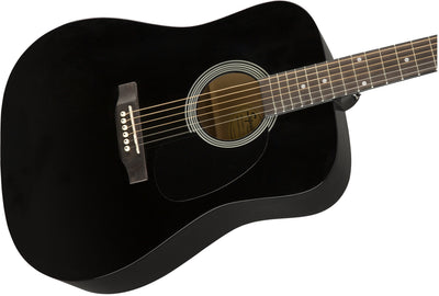 Fender Squier Dreadnought Acoustic Guitar - Black