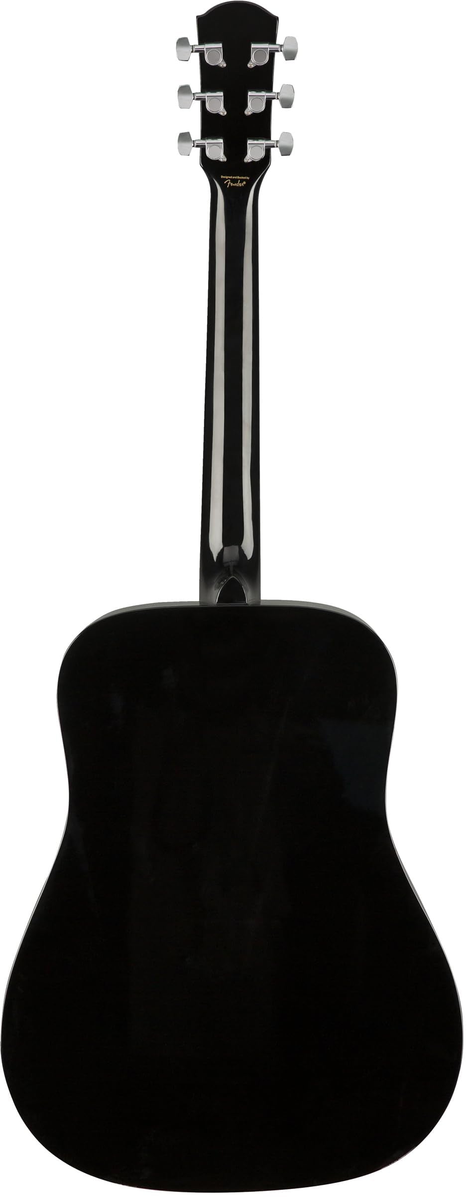 Fender Squier Dreadnought Acoustic Guitar - Black w/ Hard Case
