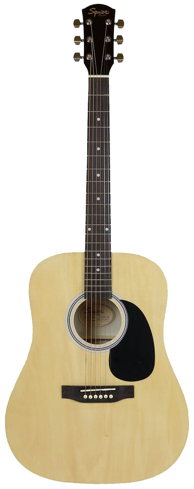 Fender Squier Dreadnought Acoustic Guitar - Natural w/ Hard Case
