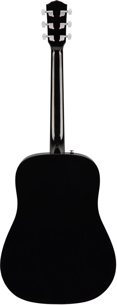 Fender CD-60S Solid Top Dreadnought Acoustic Guitar - Black