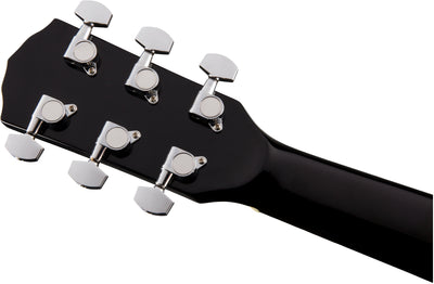 Fender CD-60S Solid Top Dreadnought Acoustic Guitar - Black