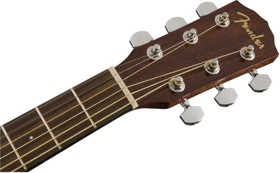 Fender CD-60S Solid Top Dreadnought Acoustic Guitar, Left Handed - Natural w/ Hard Case