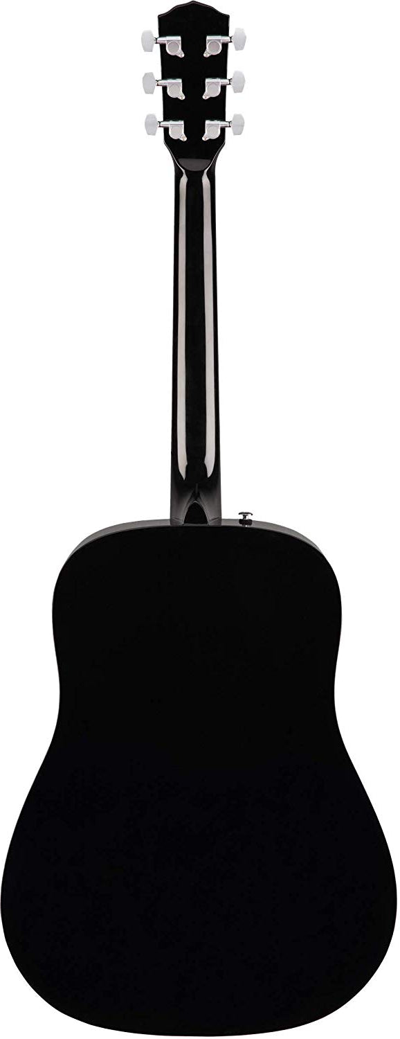 Fender CD-60S Solid Top Dreadnought Acoustic Guitar - Black