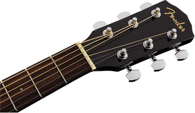 Fender CD-60S Solid Top Dreadnought Acoustic Guitar - Black