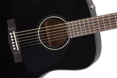 Fender CD-60 Dreadnought Acoustic Guitar - Black