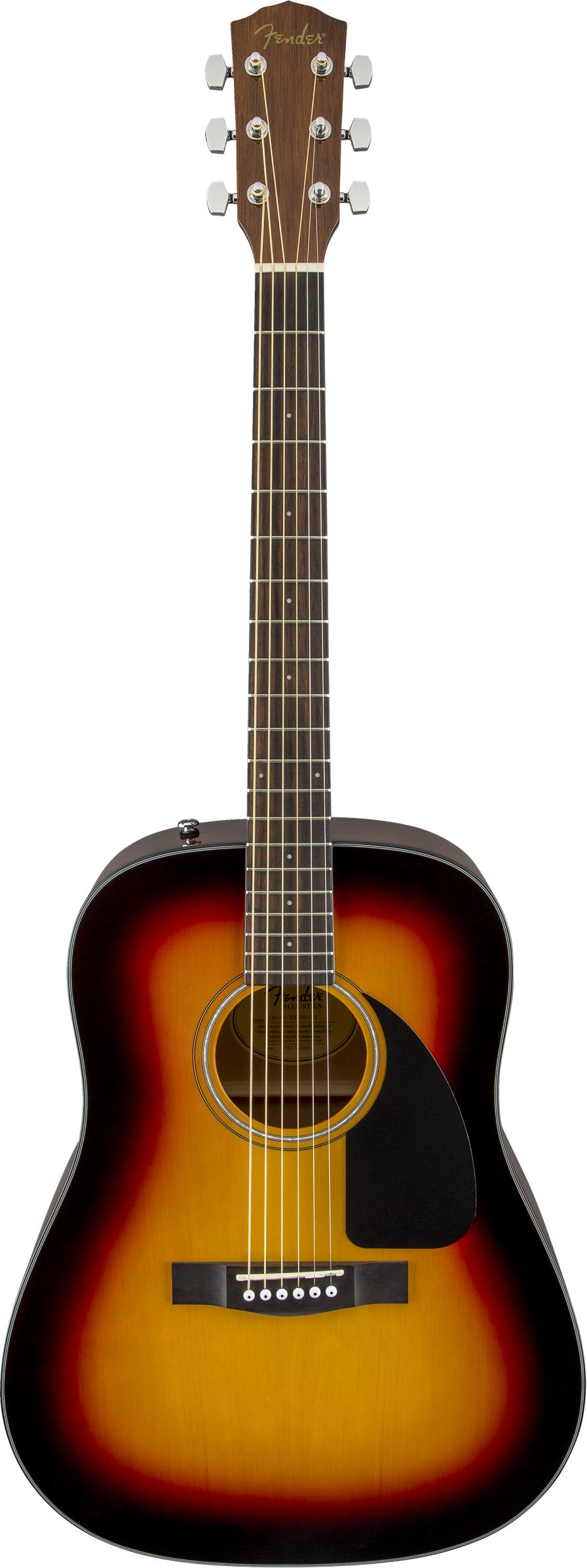 Fender CD-60 Dreadnought Acoustic Guitar - Sunburst w/ Hard Case