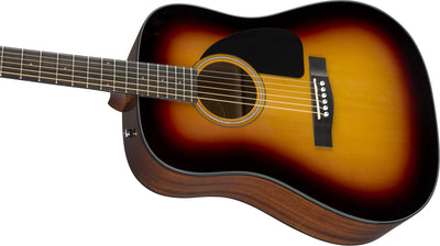 Fender CD-60 Dreadnought Acoustic Guitar - Sunburst w/ Hard Case