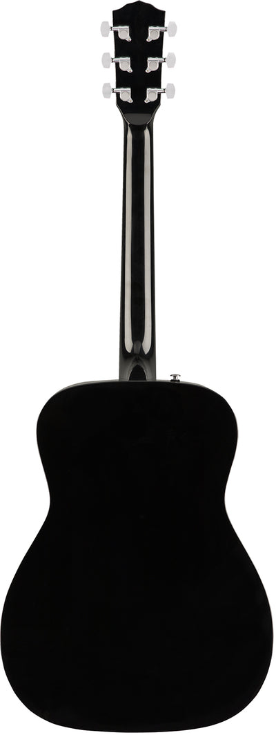Fender CC-60S Solid Top Concert Acoustic Guitar - Black