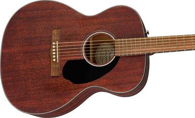 Fender CC-60S Solid Top Concert Acoustic Guitar - All Mahogany