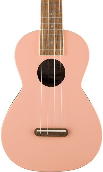 Fender Monterey Concert Ukulele - Shell Pink w/ Gig Bag