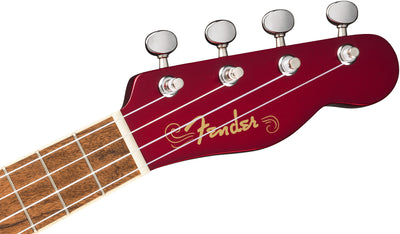 Fender Monterey Concert Ukulele - Cherry w/ Gig Bag
