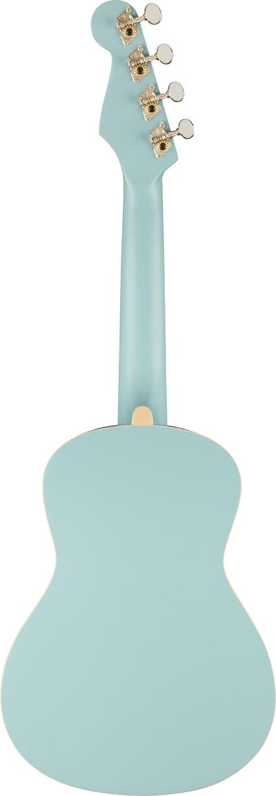 Fender Avalon Tenor Ukulele - Daphne Blue